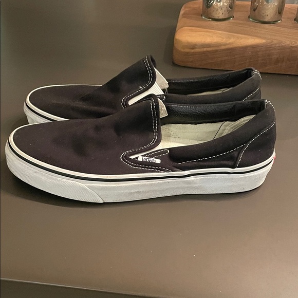 Vans Premium Slip-On Sneakers in canvas black - Picture 4 of 7